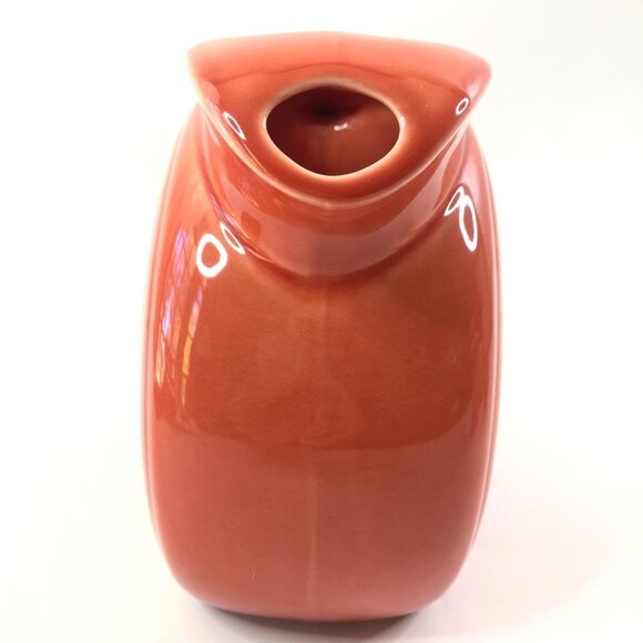 Fiesta Fiestaware 60th Anniversary Persimmon Disc Pitcher 2 Tumblers - Picture 5 of 12